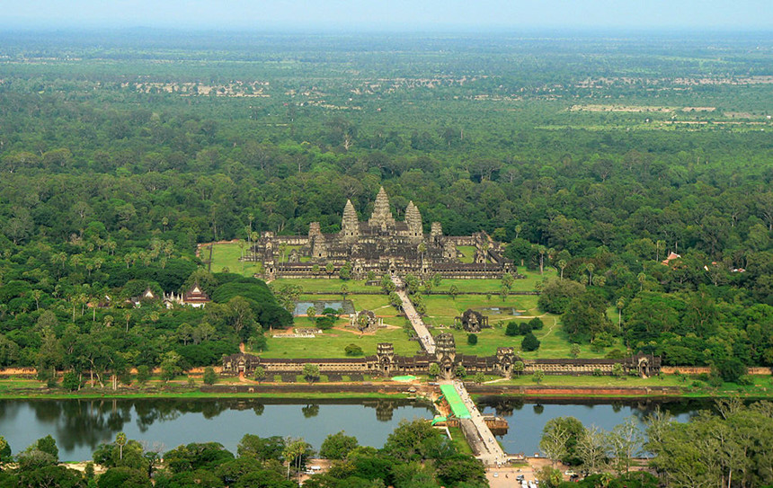 Campuchia Bảo vệ cảnh quan di tích Angkor Wat