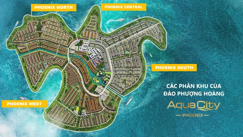 Đảo Phượng Hoàng - Phoenix: Phân khu tại Khu đô thị Aqua City - Ảnh 3