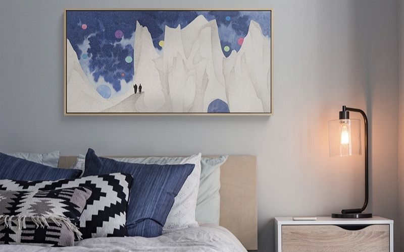 Tranh nghệ thuật sống động, đem đến sự mới lạ