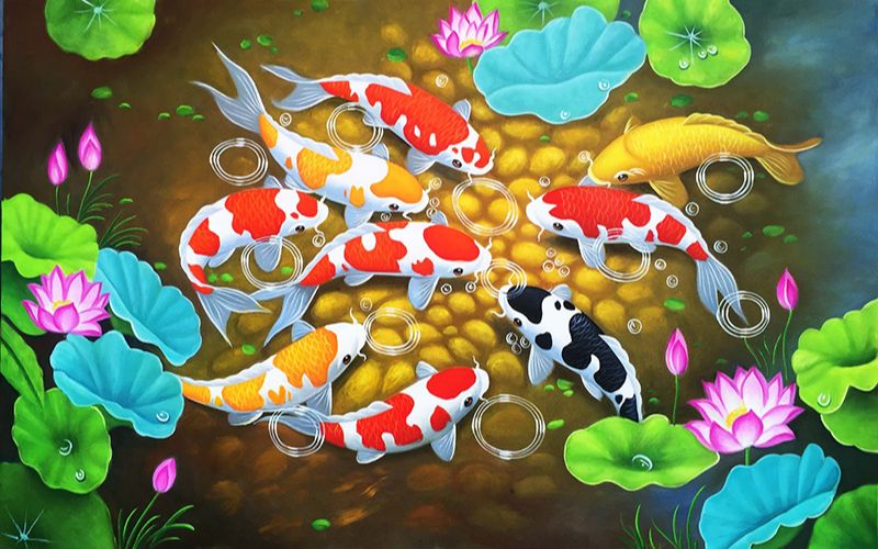 Tranh cá chép