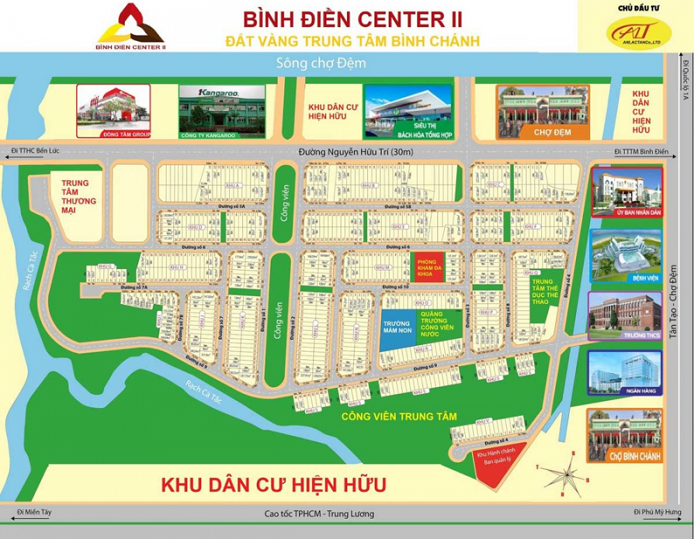 Bình Điền Center 2: Dự án khu dân cư tại huyện Bình Chánh