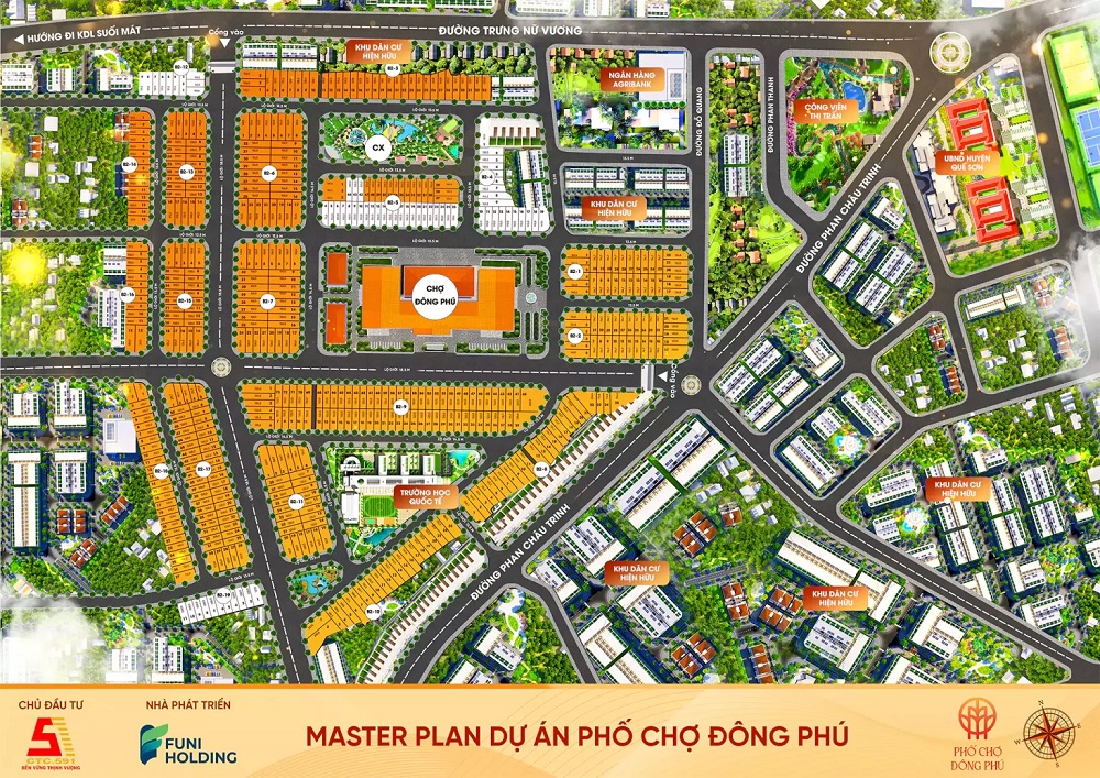 Phố chợ Đông Phú: Dự án đất nền tại Quảng Nam