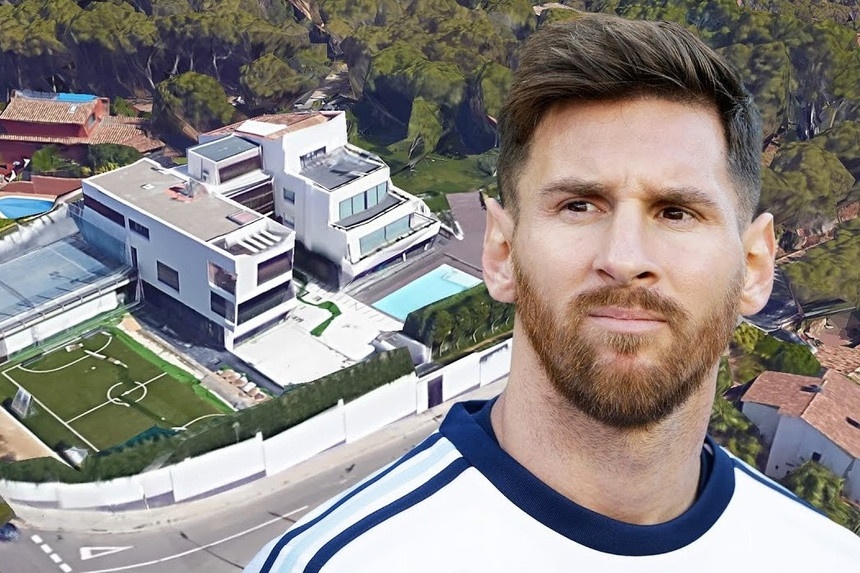 Huge real estate block of superstar Lionel Messi