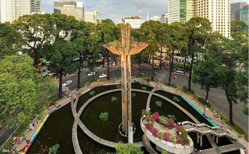 Cảnh quan hồ con rùa