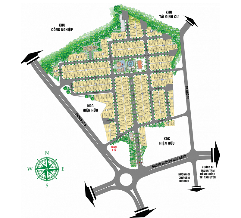Green Valley City: Dự án nhà phố tại Bình Dương