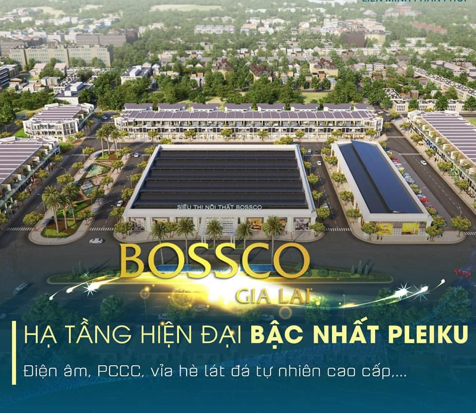 Bossco Gia Lai: Tổ hợp siêu thị và khu dân cư tại Pleiku - CafeLand.Vn