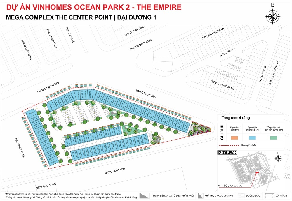 Mega Complex: Dự án shophouse tại Vinhomes Ocean Park 2