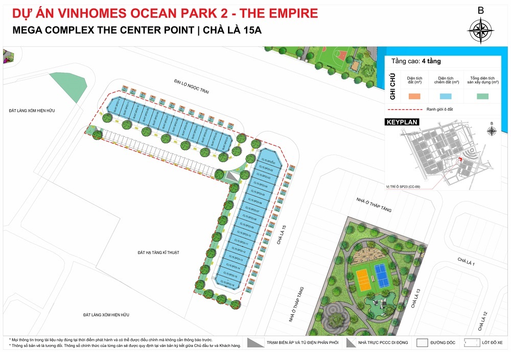 Mega Complex: Dự án shophouse tại Vinhomes Ocean Park 2