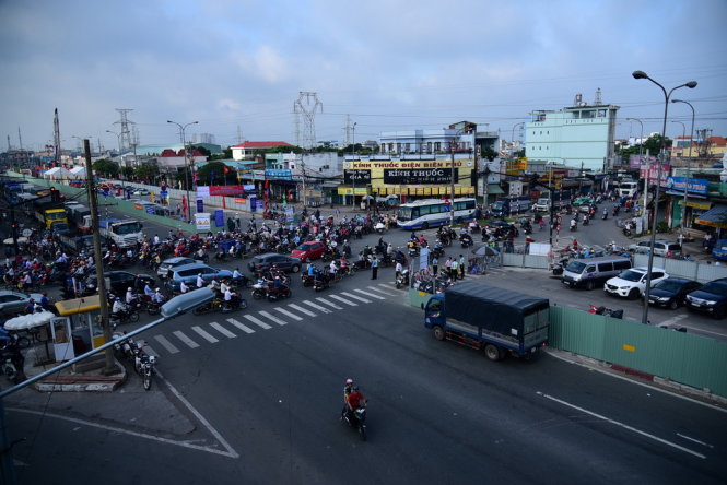 Cơ sở hạ tầng hiện nay khu vực Ngã tư Gò Mây