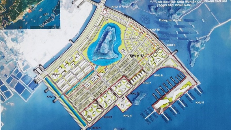 Ao Tiên Vân Đồn: Dự án khu đô thị du lịch và bến cảng tại Quảng Ninh