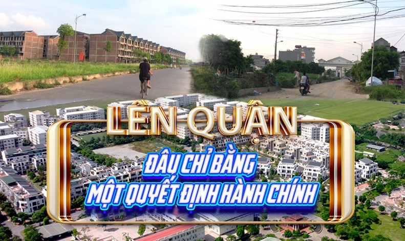 Emagazine: Đừng nghe môi giới, lên quận để tạo sốt ảo