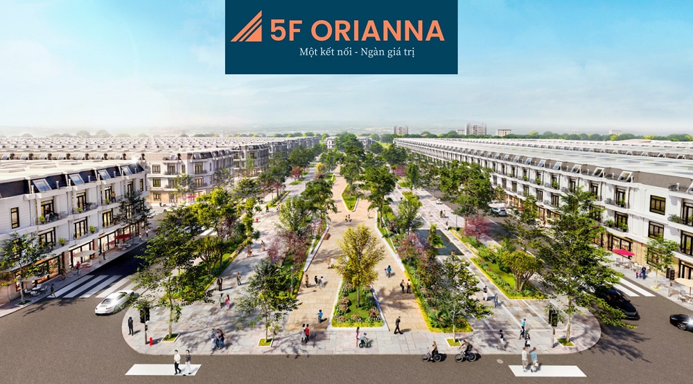 5F Orianna: Dự án khu nhà ở tại Bình Dương