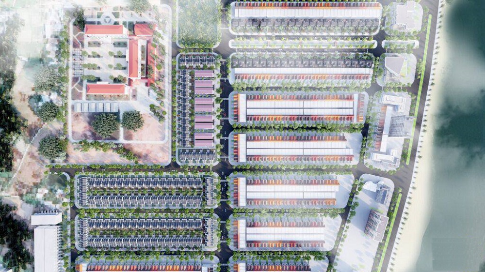 Nhà vườn kiểu Mỹ: Phân khu tại dự án Vịnh An Hòa City