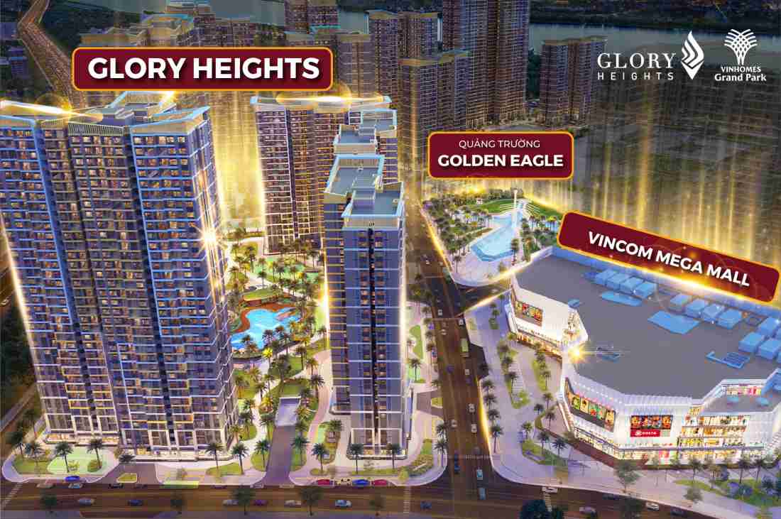 Glory Heights: Phân khu căn hộ tại dự án Vinhomes Grand Park Thủ Đức