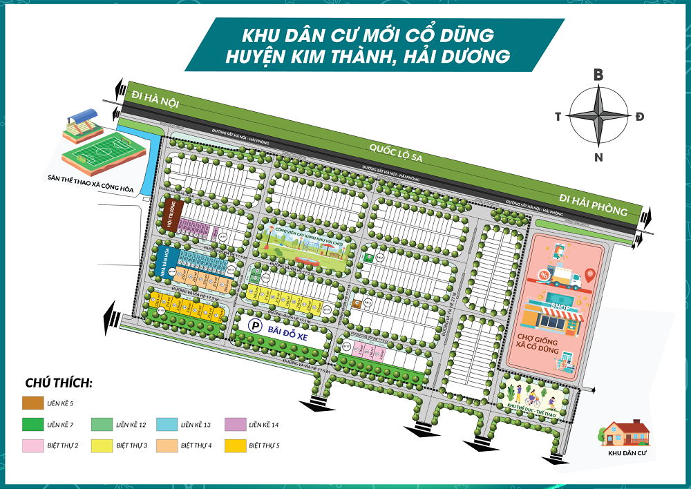 Cổ Dũng: Dự án khu dân cư tại Hải Dương