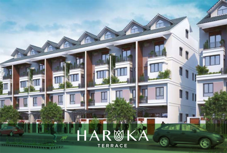 Haruka: Dự án nhà phố tại Khu đô thị Midori Park