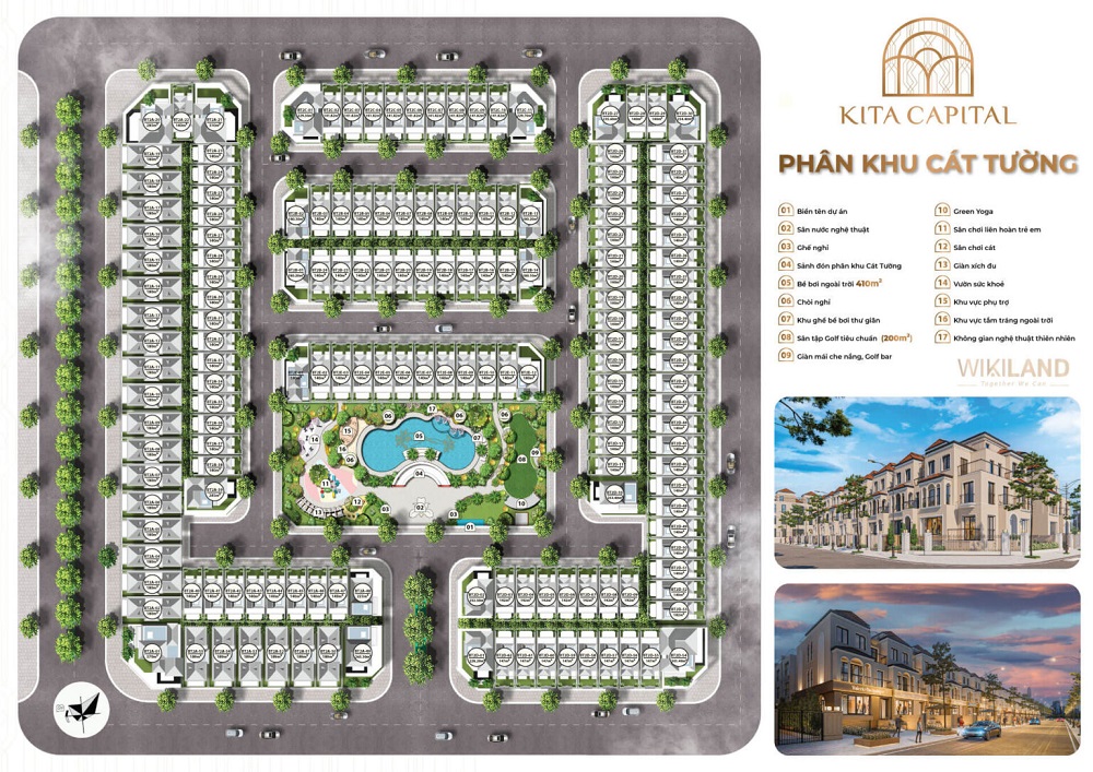 Kita Capital Ciputra: Tổ hợp dự án căn hộ và nhà ở thấp tầng tại Hà Nội