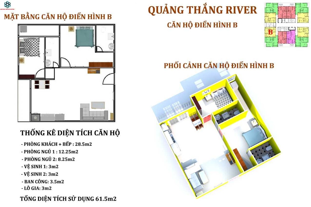 Quảng Thắng River: Dự án chung cư tại Thanh Hóa