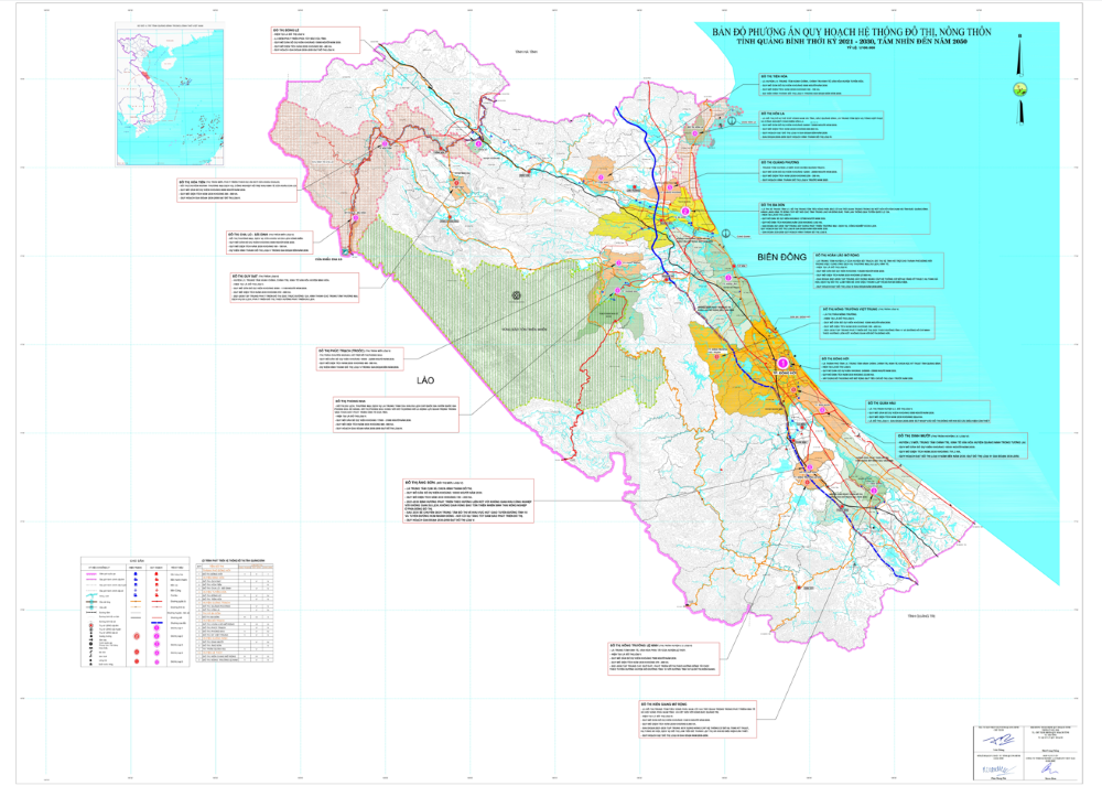 Công khai loạt bản đồ quy hoạch quan trọng của tỉnh Quảng Bình