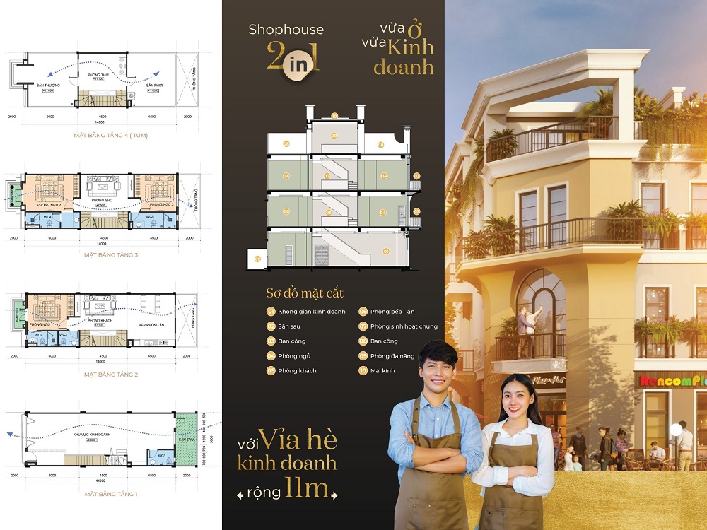 Tân Trụ Royal: Dự án shophouse tại Long An