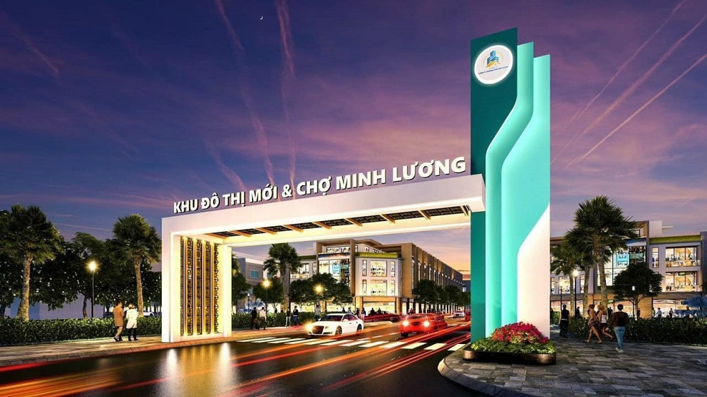 Minh Lương: Dự án khu đô thị chợ mới & TTTM tại Kiên Giang