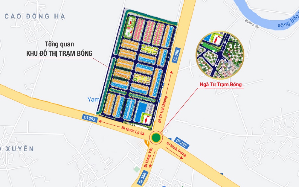 Trạm Bóng: Dự án khu đô thị mới tại Hải Dương