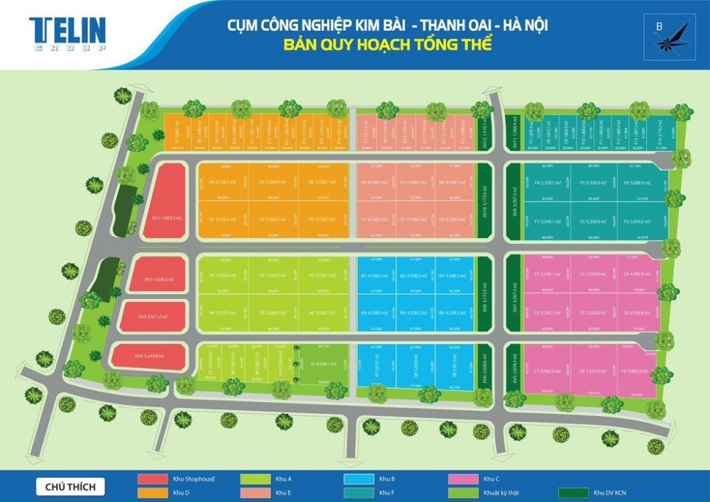Telin Park: Dự án cụm công nghiệp tại Hà Nội