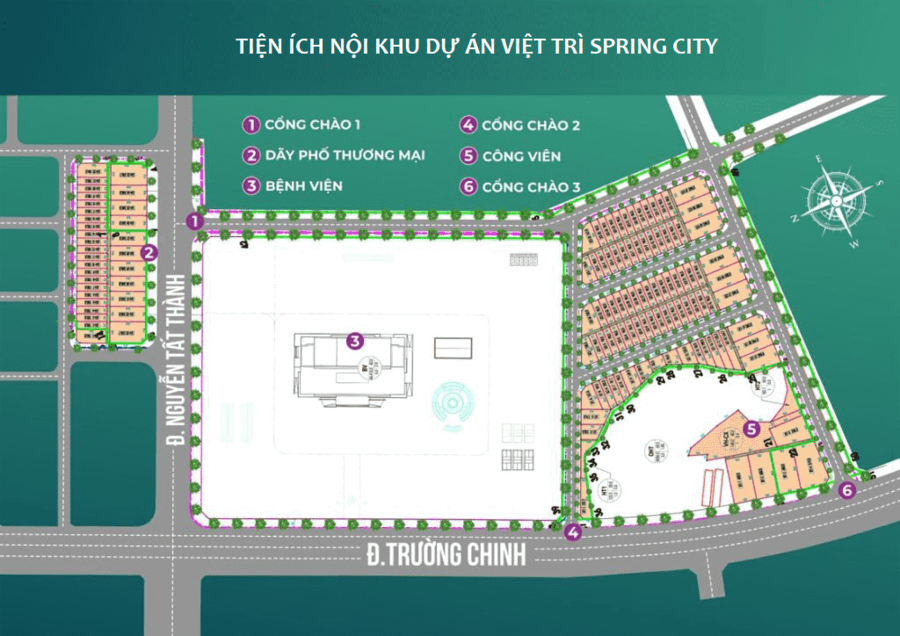 Spring City: Dự án khu đô thị tại Việt Trì