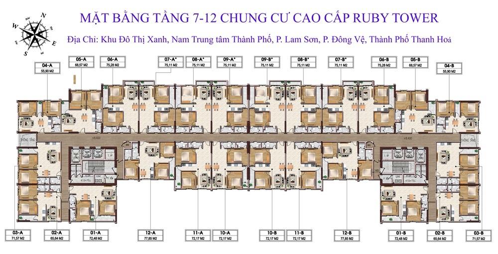 Ruby Tower: Dự án chung cư tại Thanh Hóa