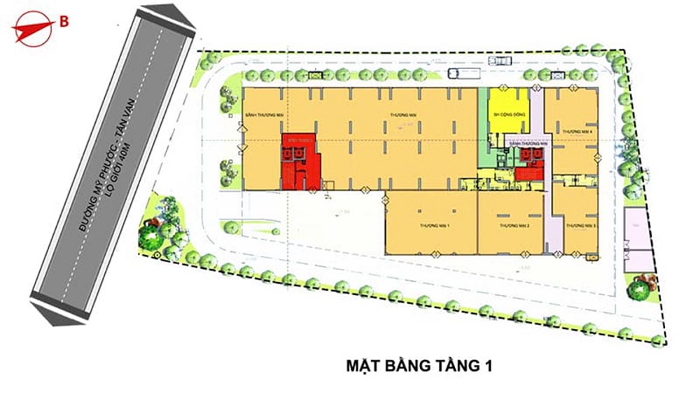 Minh Quốc Plaza: Dự án căn hộ chung cư tại Bình Dương