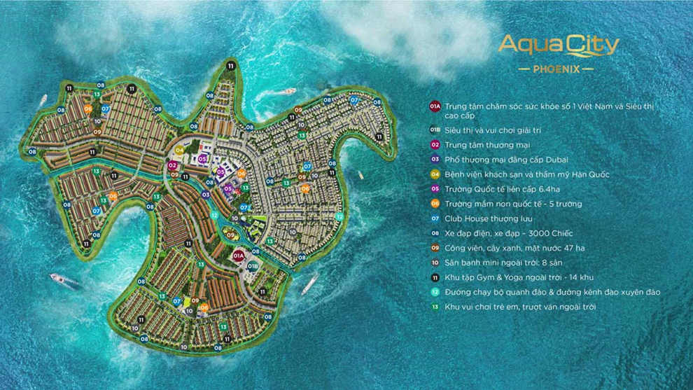 Đồng Nai giao hơn 50ha đất tại Aqua City cho Novaland