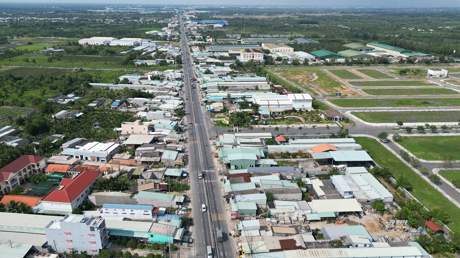 Một tuyến đường ở Long An vừa được điều chỉnh vốn đầu tư lên hơn 900 tỉ đồng