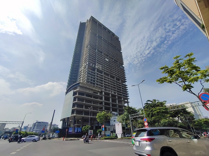 Những khối bê tông khổng lồ nghìn tỉ của Vạn Thịnh Phát ở trung tâm TP.HCM