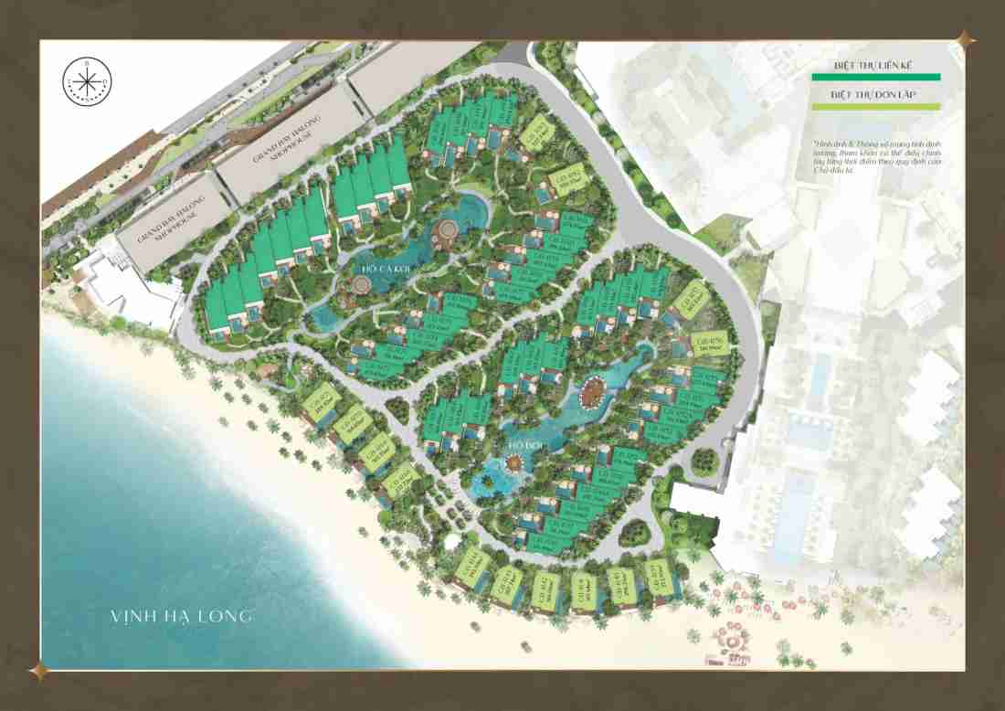 Lagoon Residences: Dự án phân khu biệt thự cao cấp trong tổ hợp Grand Bay tại Hạ Long