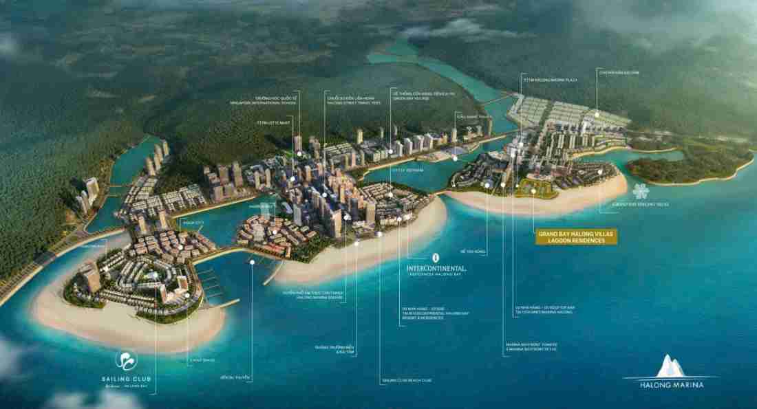 Lagoon Residences: Dự án phân khu biệt thự cao cấp trong tổ hợp Grand Bay tại Hạ Long