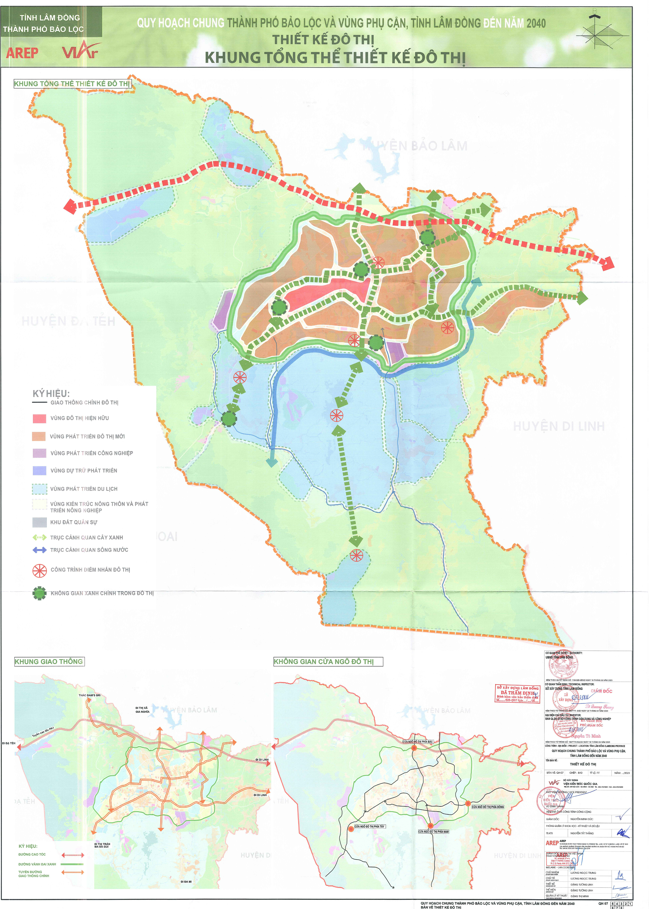 Công bố công khai các đồ án quy hoạch trên địa bàn tỉnh Lâm Đồng