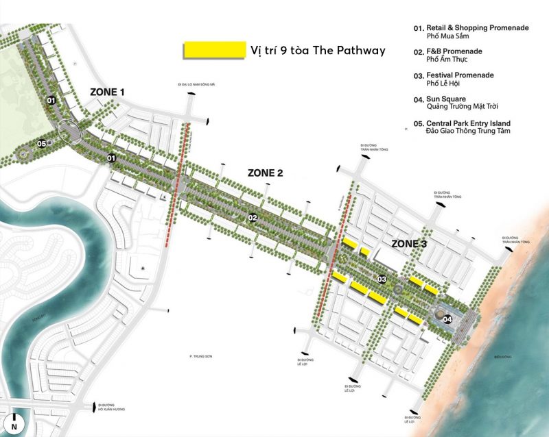 The Pathway: Tổ hợp căn hộ sát biển tại TP.Sầm Sơn