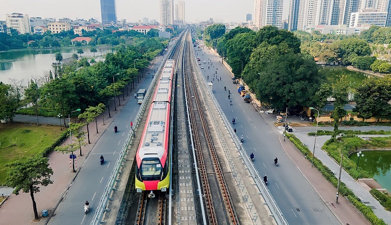Khai thác tuyến đường sắt đô thị Nhổn – Ga Hà Nội trước 28/7