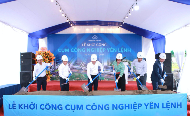 Khởi công Cụm công nghiệp 23ha tại Hà Nam