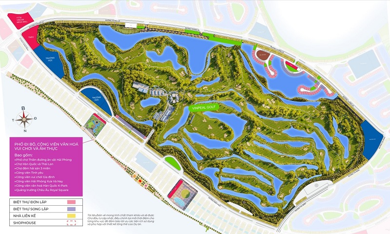 Phân khu Golf Land - Vinhomes Royal Island Hải Phòng