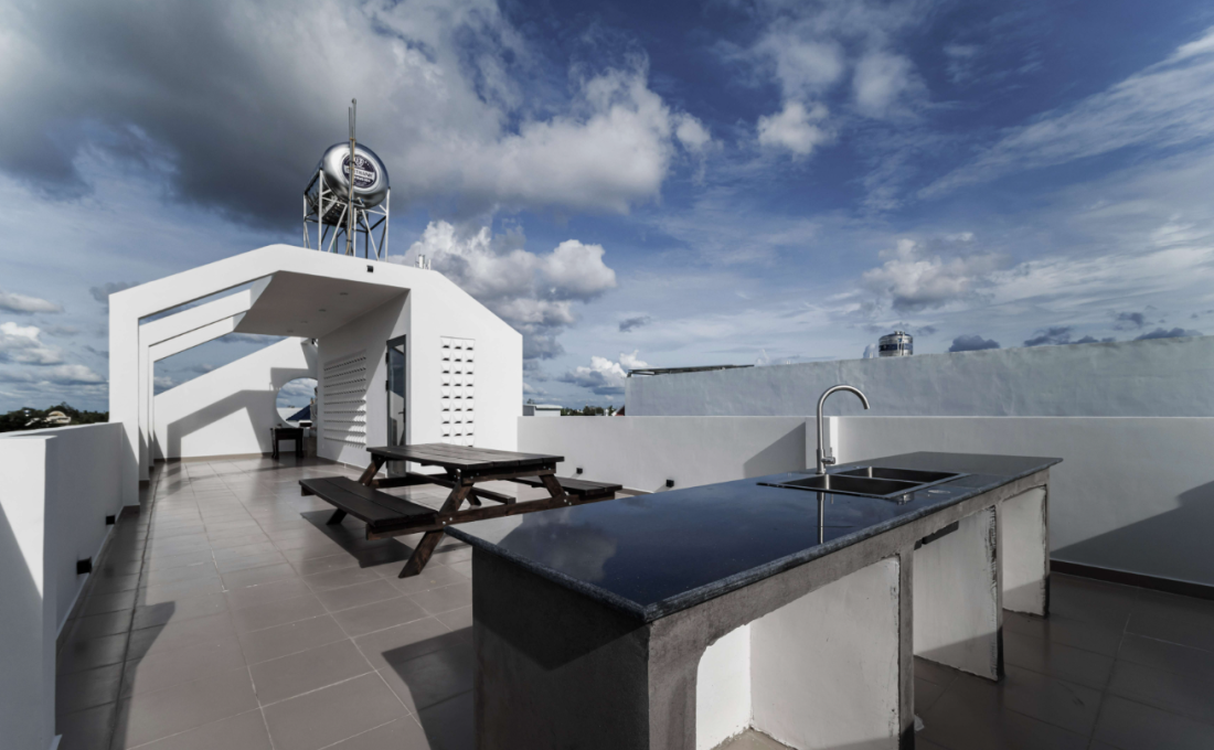 Nhà phố Cần Thơ như bản giao hưởng giữa truyền thuyết Nhật và kiến trúc hiện đại- Ảnh 11. Nhà phố Cần Thơ như bản giao hưởng giữa truyền thuyết Nhật và kiến trúc hiện đại- Ảnh 11.