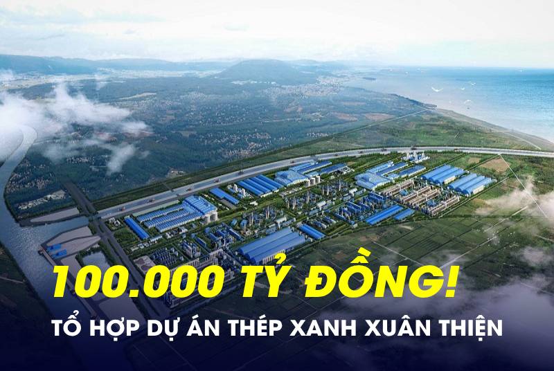 Thông tin mới nhất về tổ hợp dự án thép xanh 100.000 tỷ của Tập đoàn Xuân Thiện tại Nam Định