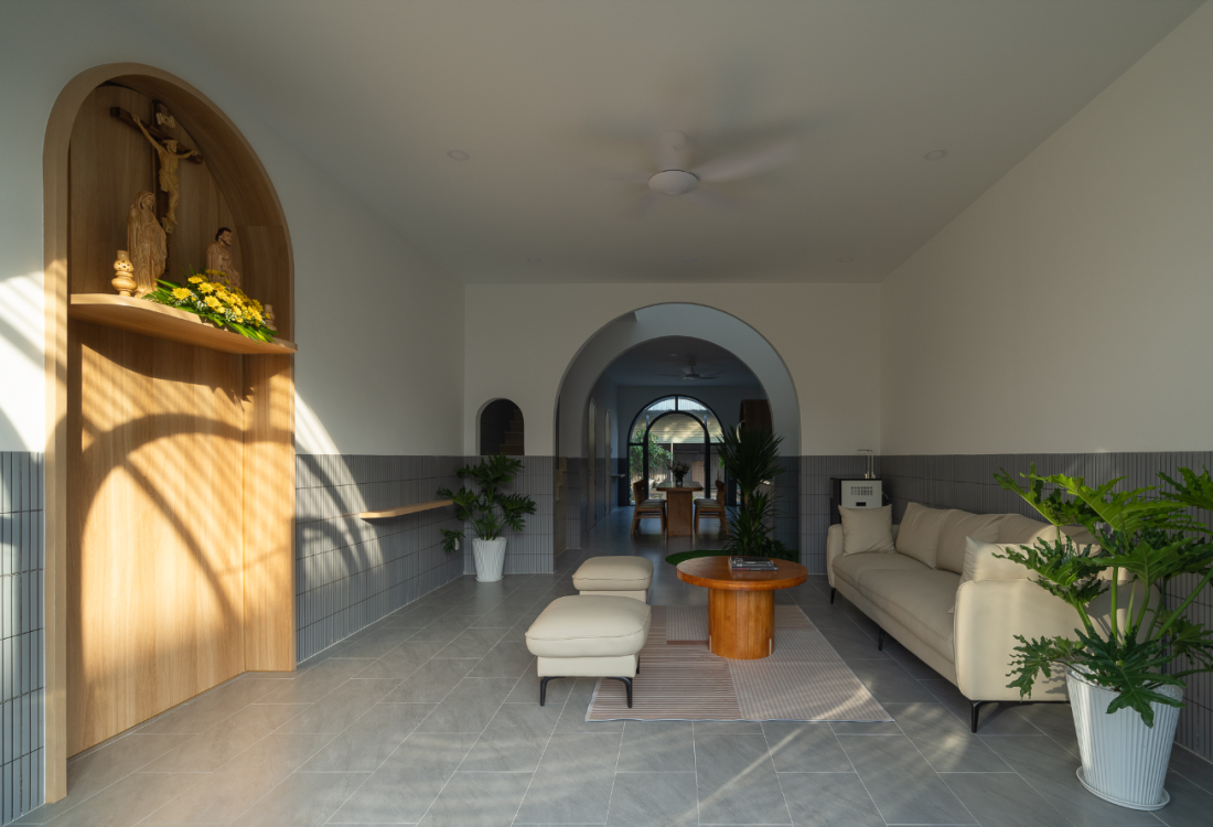 Chỉ 1,3 tỷ, nhà 2 tầng tiện nghi, đầy ắp ánh sáng tự nhiên của vợ chồng thu nhập trung bình- Ảnh 3. Chỉ 1,3 tỷ, nhà 2 tầng tiện nghi, đầy ắp ánh sáng tự nhiên của vợ chồng thu nhập trung bình- Ảnh 3.