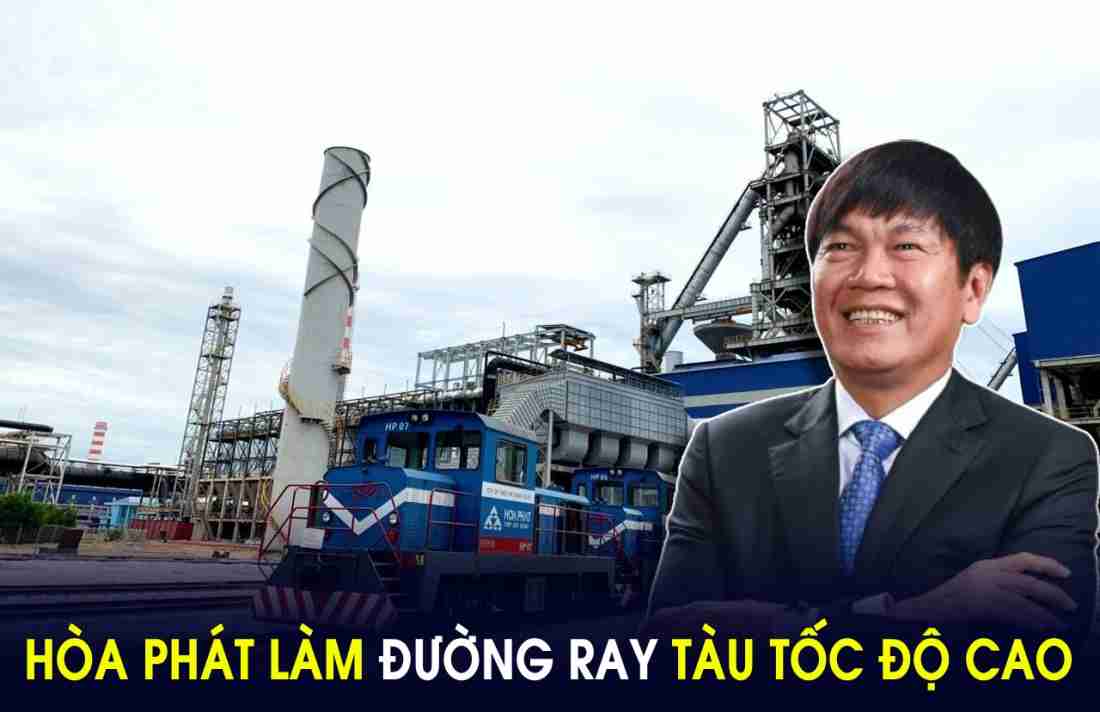 Tỷ phú Trần Đình Long tiết lộ việc Hòa Phát nghiên cứu sản xuất thép đường ray tàu cao tốc, đã triển khai được 3 năm