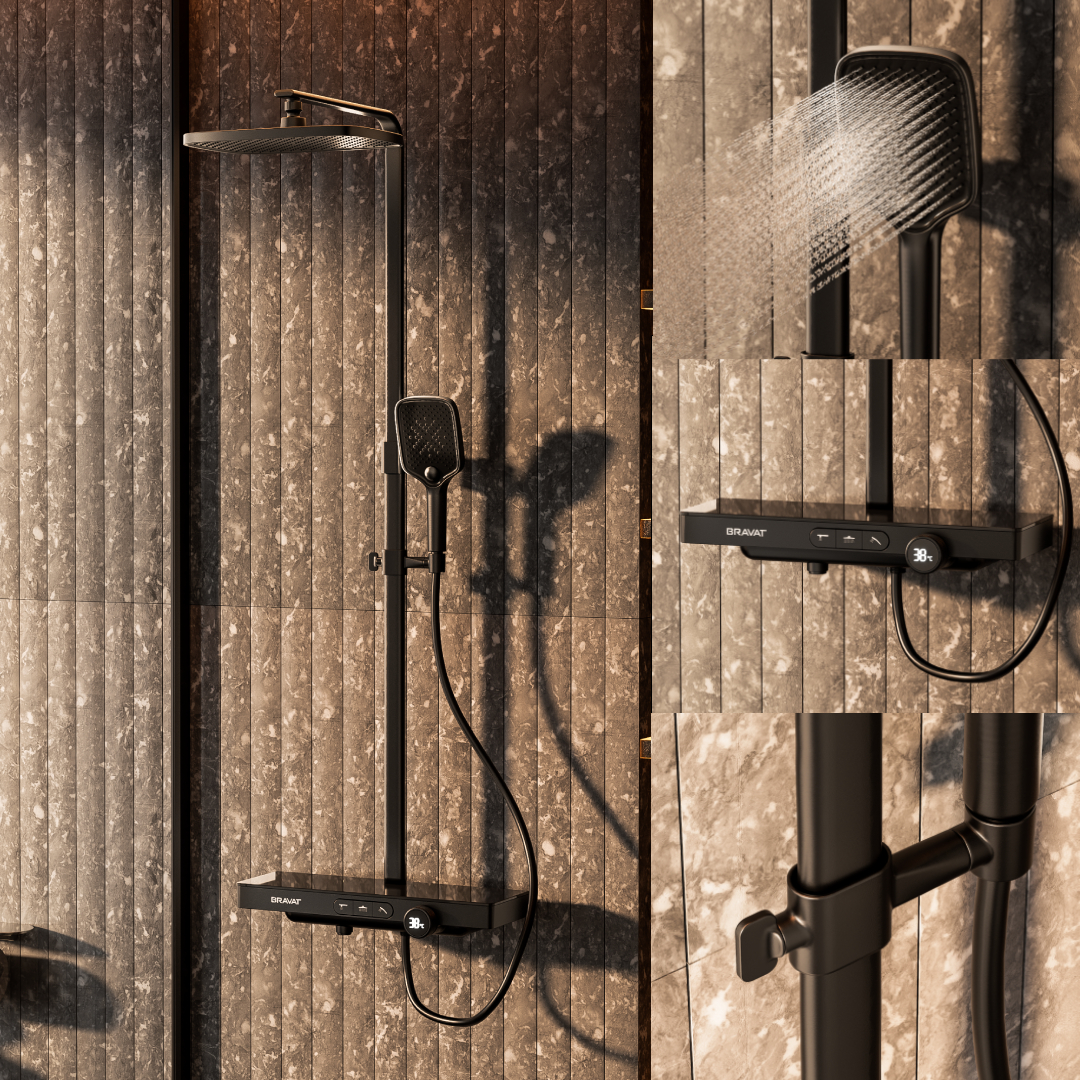 Hãng thiết bị vệ sinh Đức ra mắt vòi sen nhà tắm mới: Có khóa nhiệt thông minh, nhiều chế độ phun nước- Ảnh 1. Hãng thiết bị vệ sinh Đức ra mắt vòi sen nhà tắm mới: Có khóa nhiệt thông minh, nhiều chế độ phun nước- Ảnh 1.