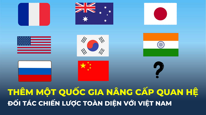 Thêm một quốc gia nâng cấp quan hệ Đối tác Chiến lược Toàn diện với Việt Nam