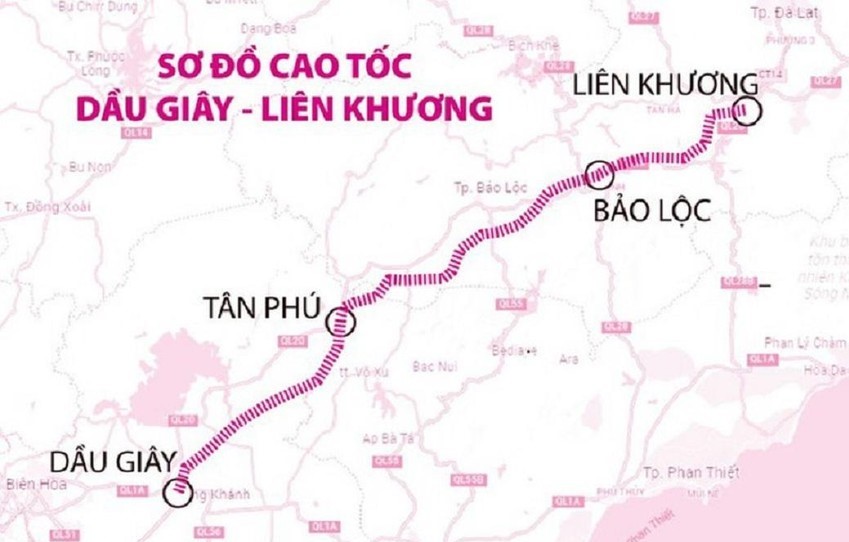 Chốt thời điểm lựa chọn nhà đầu tư tuyến cao tốc quan trọng nối Đồng Nai với Lâm Đồng- Ảnh 1.