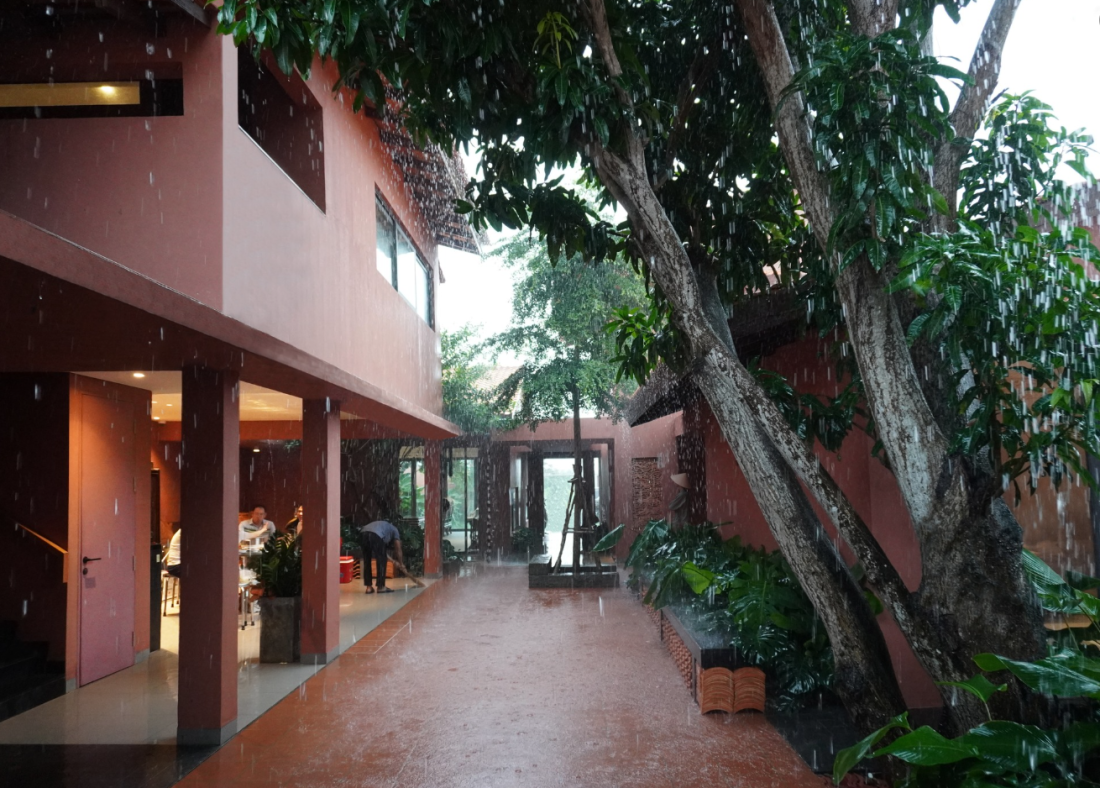 Tái hiện 7 khối nhà gạch đỏ như làng quê truyền thống trong kiến trúc mới tại Bạc Liêu- Ảnh 4.