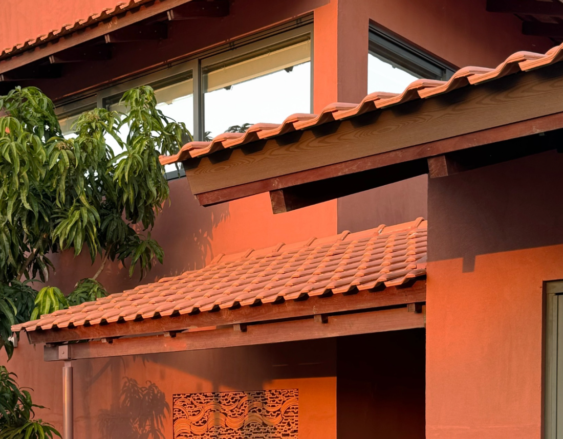 Tái hiện 7 khối nhà gạch đỏ như làng quê truyền thống trong kiến trúc mới tại Bạc Liêu- Ảnh 6.