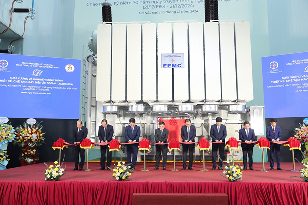 Máy biến áp 500kV “made in Vietnam” có công suất lớn nhất chính thức xuất xưởng- Ảnh 1.